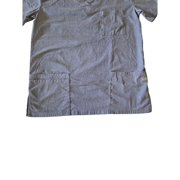 UA Butter-Soft Unisex 6 Pocket V-Neck Scrub Top Sz Small - Picture 7 of 9